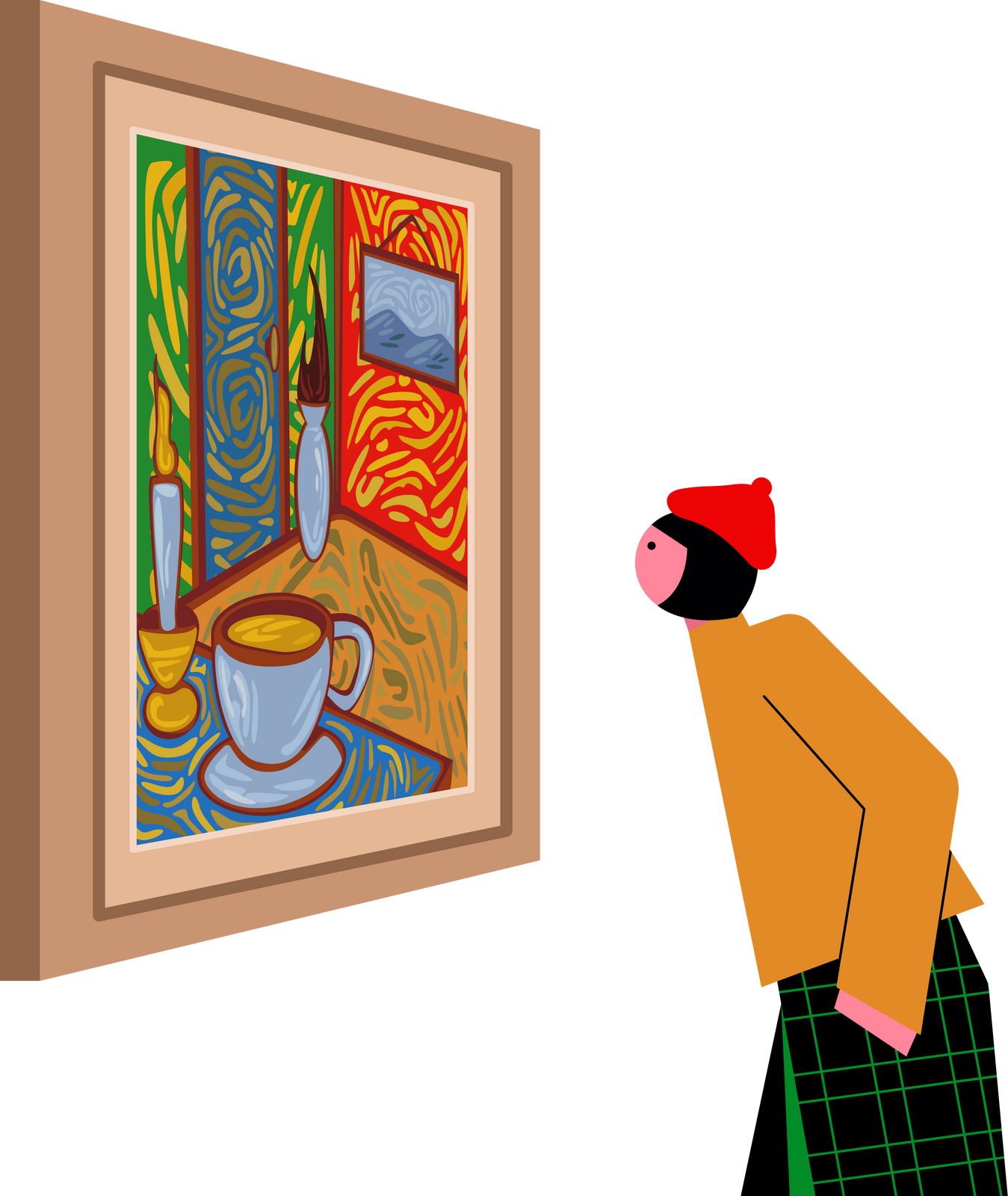 Art Painting Museum Exhibition Visit